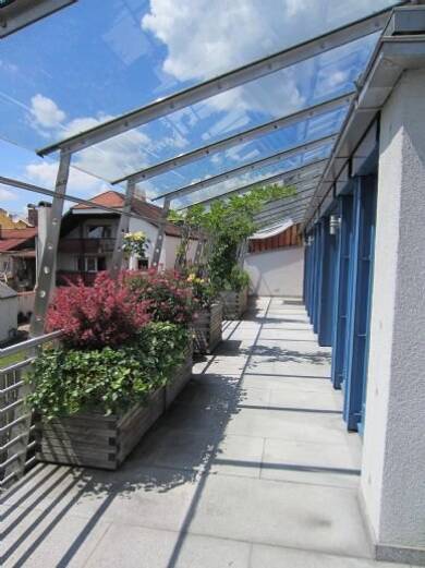 Penthouse zur Miete 1.150 € 2 Zimmer 89,2 m² Dachgeschoss, 2. Geschoss frei ab sofort Frontenhausener Straße 18 Vilsbiburg Vilsbiburg 84137