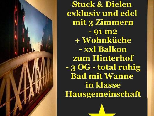 Wohnung zum Kauf 739.000 € 3 Zimmer 91 m² 3. Geschoss frei ab sofort St. Pauli Hamburg 20359