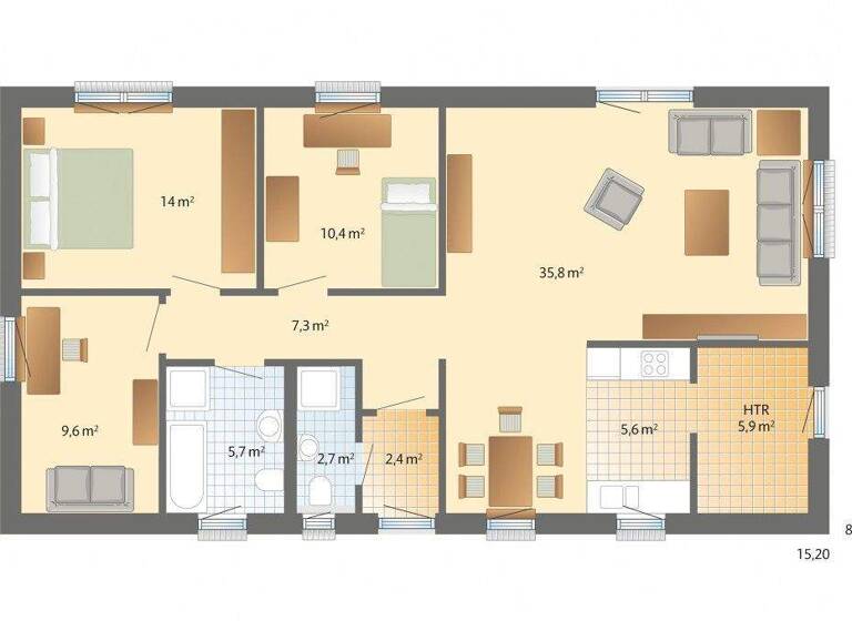 Bungalow zum Kauf provisionsfrei 4.299.000 € 4 Zimmer 113 m² 774 m² Grundstück Haselund 25855