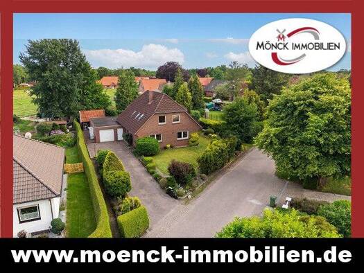 Einfamilienhaus zum Kauf 319.000 € 6 Zimmer 158 m² 1.000 m² Grundstück Walle Aurich 26605