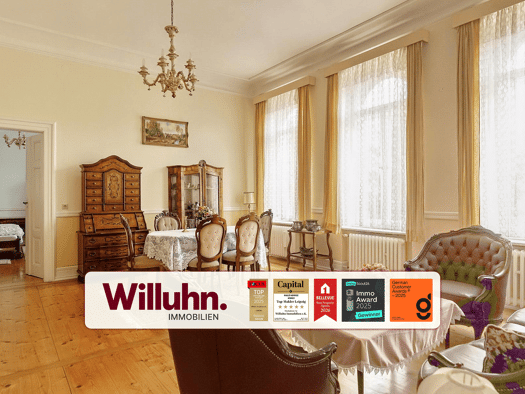 Mehrfamilienhaus zum Kauf als Kapitalanlage geeignet 895.000 € 11 Zimmer 522,6 m² 6.484 m² Grundstück Gaudlitz Mügeln 04769