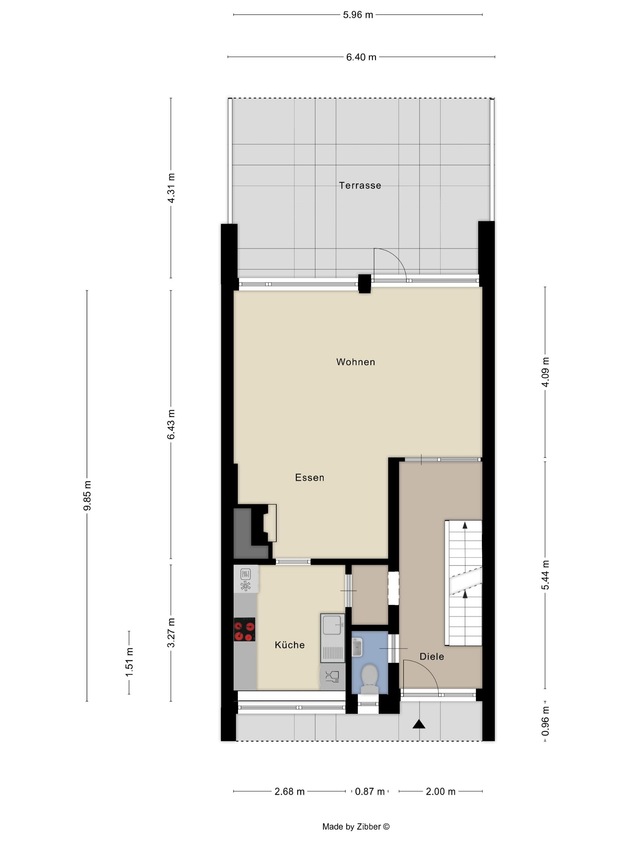 Reihenendhaus zum Kauf 369.000 € 3 Zimmer 117,8 m²<br/>Wohnfläche 364 m²<br/>Grundstück Lechenich / Konradsheim Erftstadt 50374