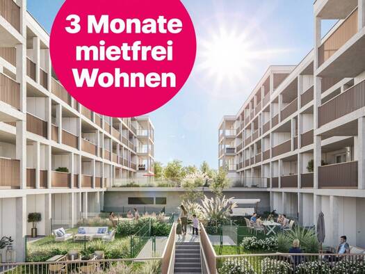 Wohnung zur Miete - Erstbezug 712 € 1 Zimmer 39 m² 3. Geschoss Ortsstraße Vösendorf 2331