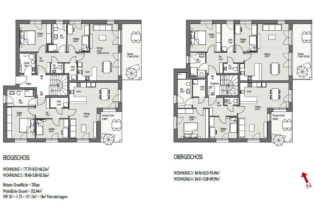 Wohnung zum Kauf provisionsfrei 325.800 € 3 Zimmer 90 m²<br/>Wohnfläche Daverden Langwedel 27299