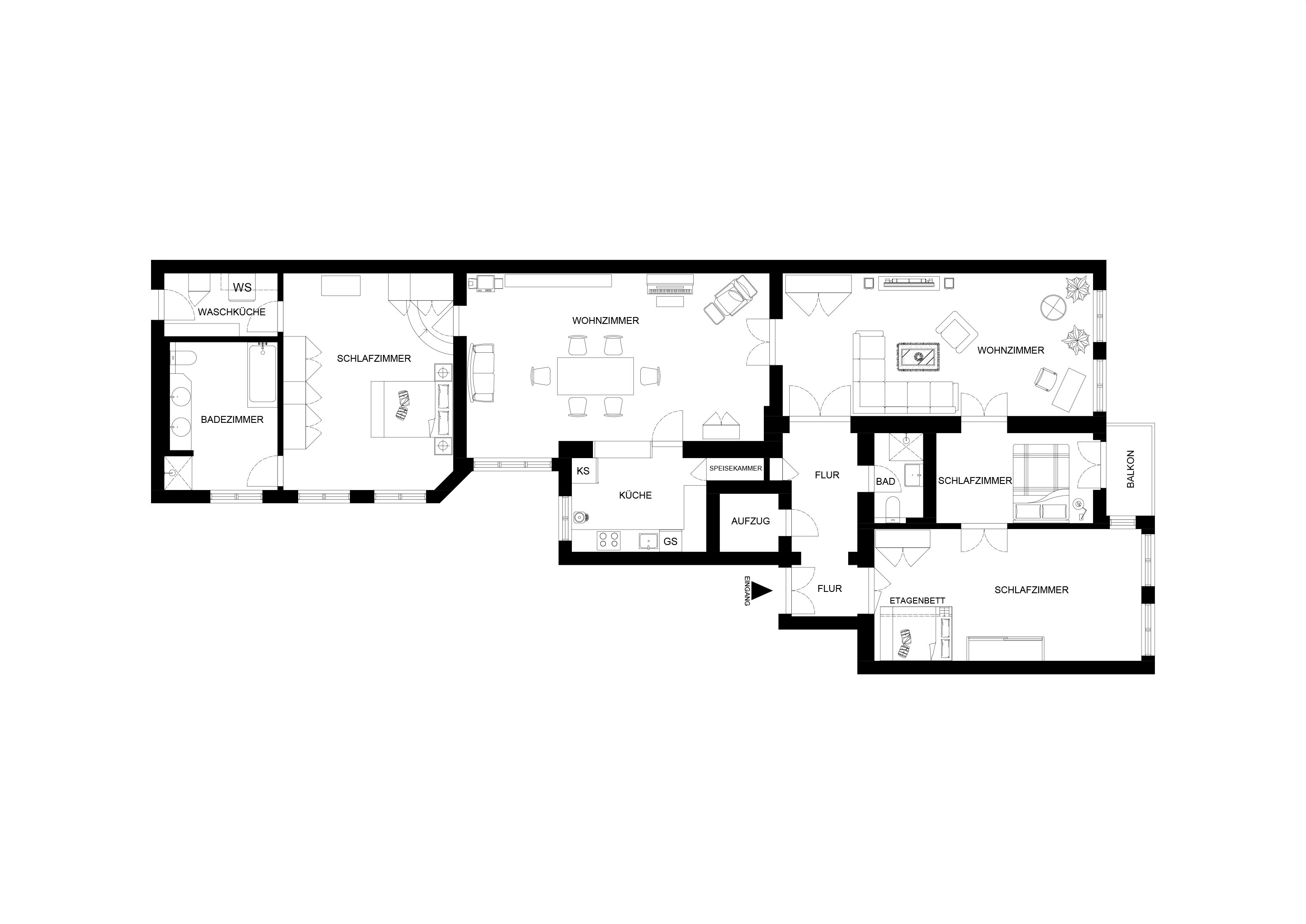 Wohnung zum Kauf 1.495.000 € 5 Zimmer 171,8 m²<br/>Wohnfläche 3.<br/>Geschoss Prenzlauer Berg Berlin 10435