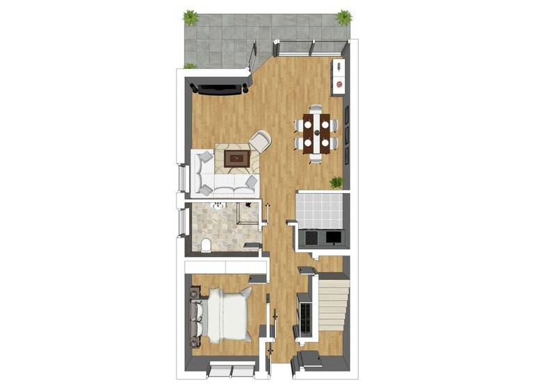 Wohnung zum Kauf 198.500 € 2 Zimmer 60 m² Reriker Straße 30 Kühlungsborn 18225