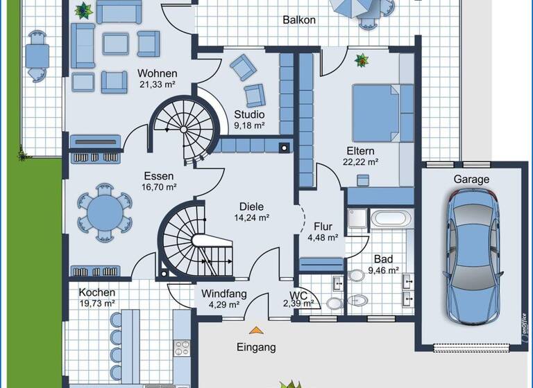 Wohnung zum Kauf 353.000 € 4,5 Zimmer 135,5 m² EG Stockach 78333