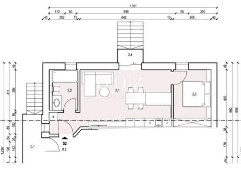 Wohnung zum Kauf 380.000 € 2 Zimmer 46 m² Malinska-Dubasnica