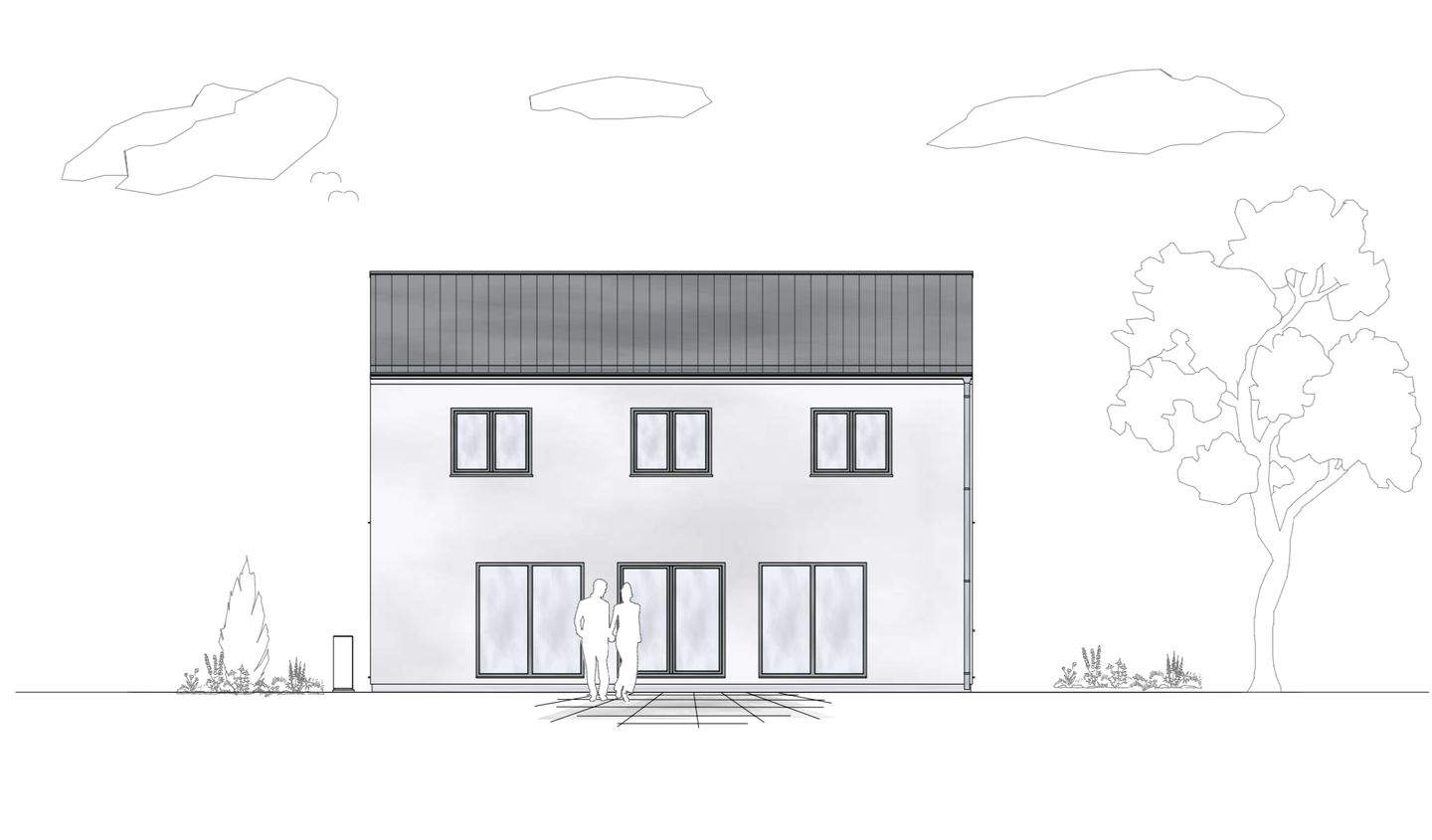 Immobilie in Margetshöchheim - Fertig projektiertes Einfamilienhaus 141 m² inkl. 500 m² Grundstück - Bild 2