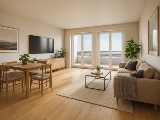 Wohnung zur Miete - Erstbezug 1.112 € 3 Zimmer 89 m² frei ab sofort Innenstadt Ahlen 59227