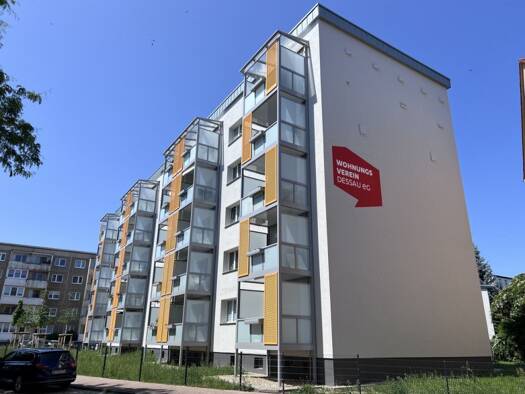 Wohnung zur Miete 370 € 2 Zimmer 49,7 m² EG frei ab 01.11.2026 Wörlitzer Straße 20 Innenstadt Dessau-Roßlau 06844