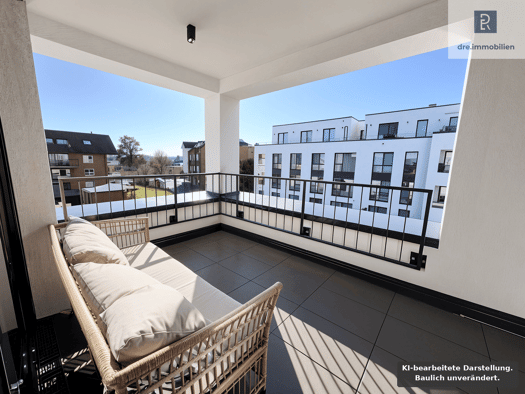 Wohnung zur Miete 1.850 € 3 Zimmer 100 m² 3. Geschoss Habbelrath Frechen 50226