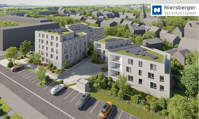 Wohnung zur Miete 1.210 € 3 Zimmer 93 m² 3. Geschoss frei ab sofort Zittauerstr. 12 Gispersleben Erfurt 99091