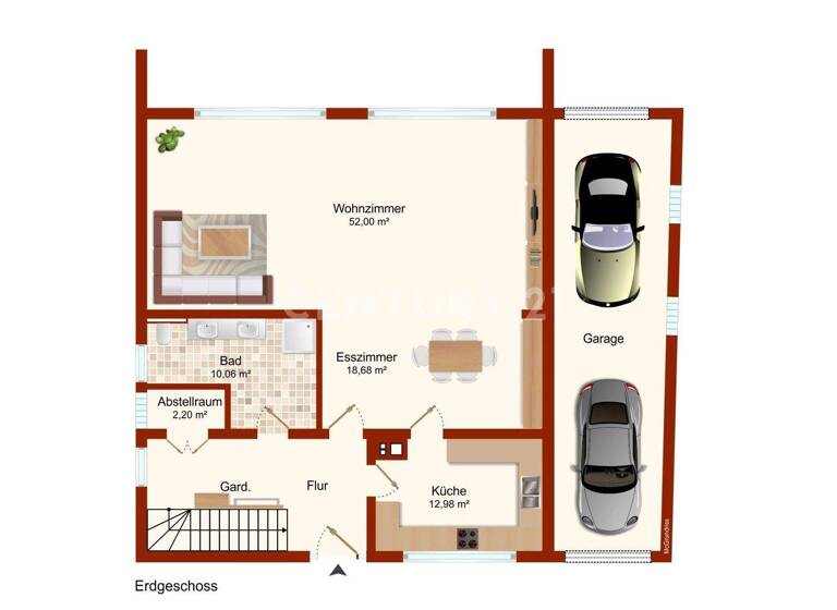 Einfamilienhaus zum Kauf 296.000 € 7 Zimmer 251 m² 200 m² Grundstück frei ab sofort Hochdorf Hochdorf-Assenheim 67126