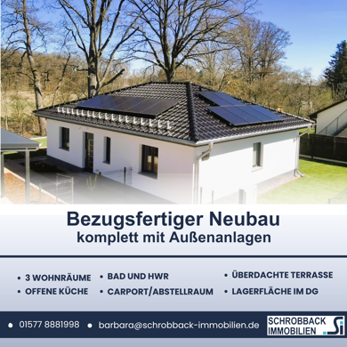 Einfamilienhaus zum Kauf - Neubau 450.000 € 3 Zimmer 90,1 m² 545 m² Grundstück Hangelsberg Grünheide (Mark) 15537