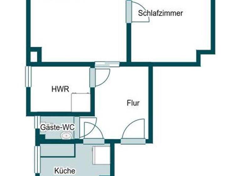 Wohnung zum Kauf 199.000 € 2,5 Zimmer 48,5 m² 3. Geschoss frei ab 01.03.2026 Nord Stuttgart 70191