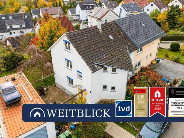 Mehrfamilienhaus zum Kauf 438.000 € 5,5 Zimmer 112,2 m² 817 m² Grundstück Erligheim 74391