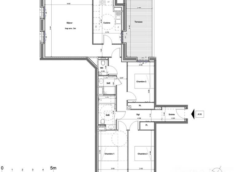 Studio zum Kauf - Erstbezug 1.800.000 € 4 Zimmer 100 m² Violet Commerce Paris 75015