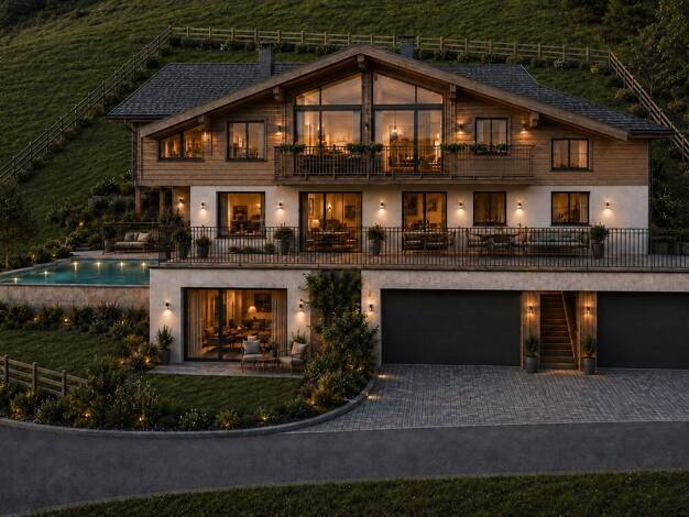 Einfamilienhaus zum Kauf 2.280.000 € 5 Zimmer 278 m² 872 m² Grundstück Kirchberg in Tirol 6365