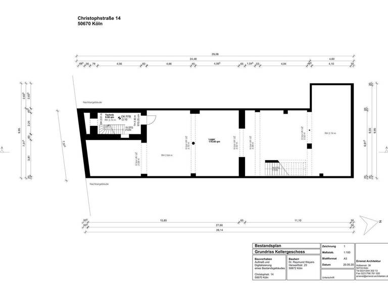 Haus zum Kauf 1.700.000 € 6 Zimmer 339,3 m² 172 m² Grundstück Altstadt-Nord Köln 50670