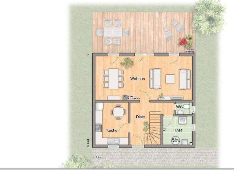 Einfamilienhaus zum Kauf provisionsfrei 338.900 € 4 Zimmer 120 m² 690 m² Grundstück Lübbenau Lübbenau/Spreewald 03222