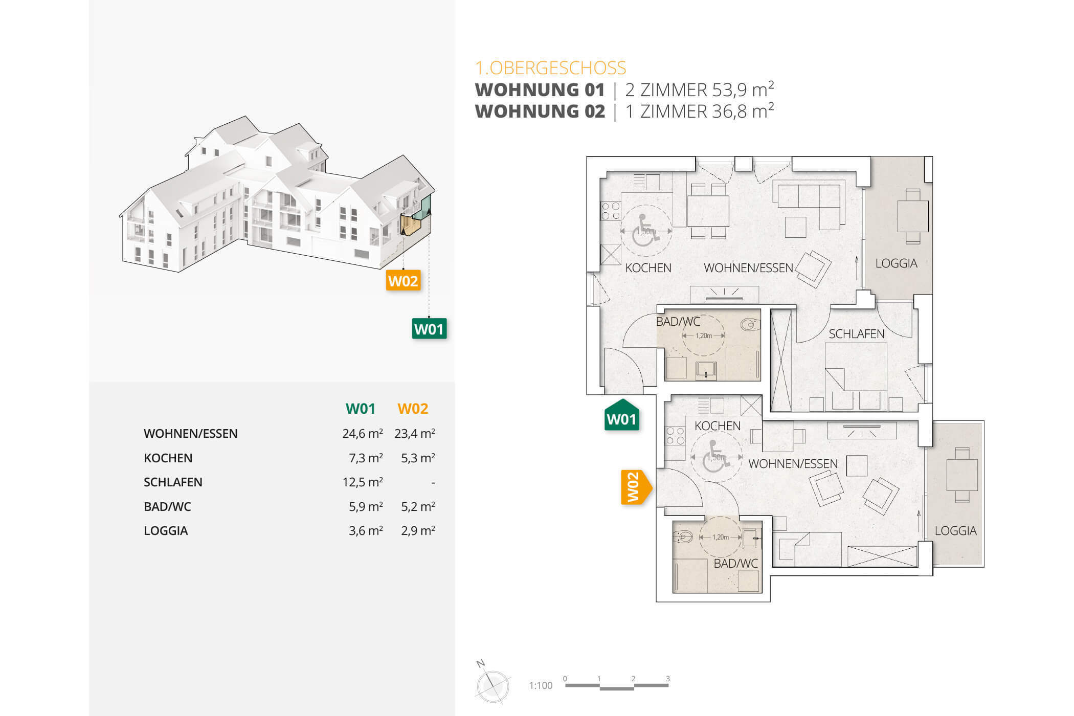 Wohnung zum Kauf 176.640 € 1 Zimmer 36,8 m²<br/>Wohnfläche 1.<br/>Geschoss Hauptstraße 35 Fischerbach 77716