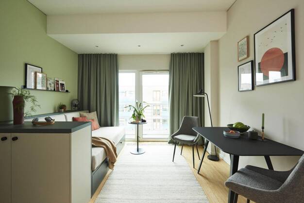 Wohnung zur Miete - Erstbezug 720 € 1 Zimmer 25 m² Oberschöneweide Berlin 12459