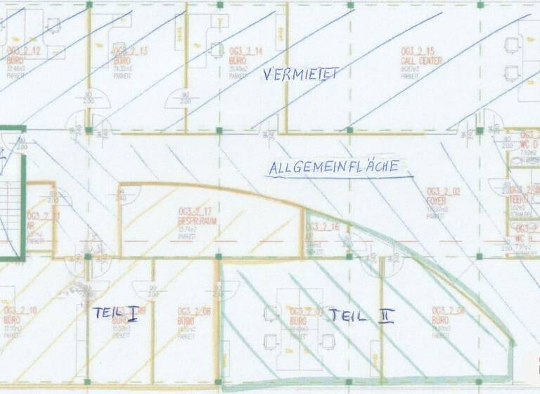 Büro zur Miete 10,30 € 4 Zimmer Wien 1030