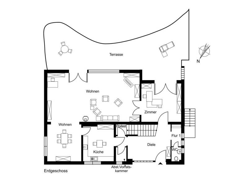 Einfamilienhaus zum Kauf provisionsfrei 549.000 € 6 Zimmer 204 m² 790 m² Grundstück Laboe 24235