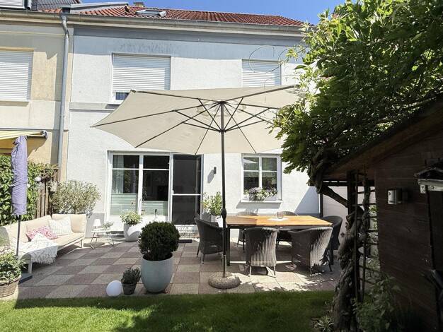 Reihenendhaus zum Kauf provisionsfrei 585.000 € 4 Zimmer 158 m² 151 m² Grundstück frei ab 01.09.2026 Klein-Auheim Hanau Klein-Auheim 63456