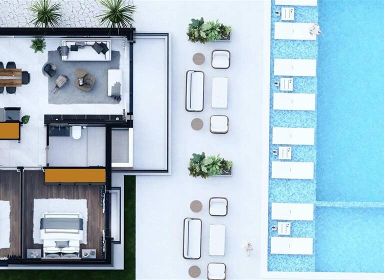 Villa zum Kauf provisionsfrei 508.400 € 4 Zimmer 205 m² 437 m² Grundstück Bogaz 99860