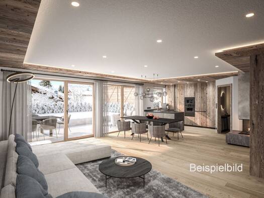 Terrassenwohnung zum Kauf - Erstbezug 1.250.000 € 3 Zimmer 109 m² 1. Geschoss Kitzbühel 6370