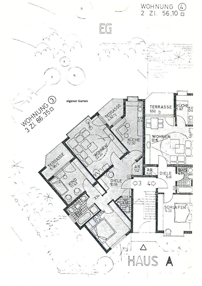 Wohnung zum Kauf 279.000 € 3 Zimmer 86,5 m²<br/>Wohnfläche EG<br/>Geschoss Ketschendorf Coburg 96450