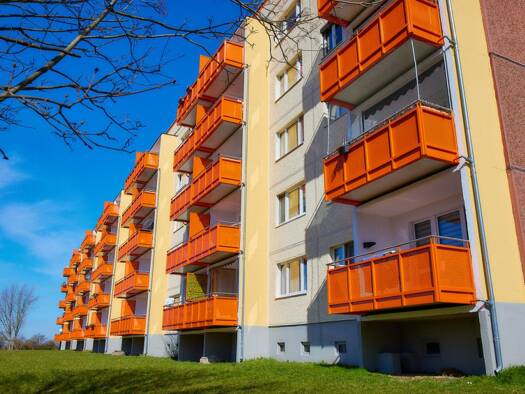 Wohnung zur Miete 342 € 2 Zimmer 52,6 m² 2. Geschoss Otto-Nuschke-Straße 12 Hohenmölsen Hohenmölsen 06679