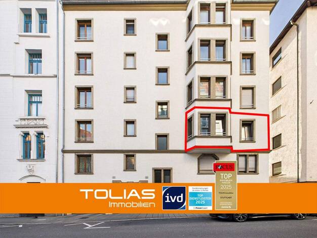 Wohnung zum Kauf 399.000 € 3 Zimmer 75,5 m² 1. Geschoss West Stuttgart 70176