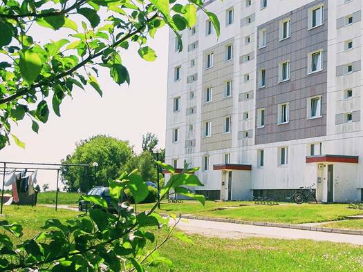Wohnung zur Miete 415 € 3 Zimmer 59,9 m² 4. Geschoss frei ab sofort Röpersdorfer Straße 25 Prenzlau Prenzlau 17291