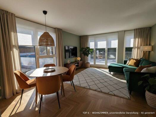 Wohnung zum Kauf - Erstbezug 3 Zimmer 68,8 m² 1. Geschoss Sennereistraße 1 Fügen 6263