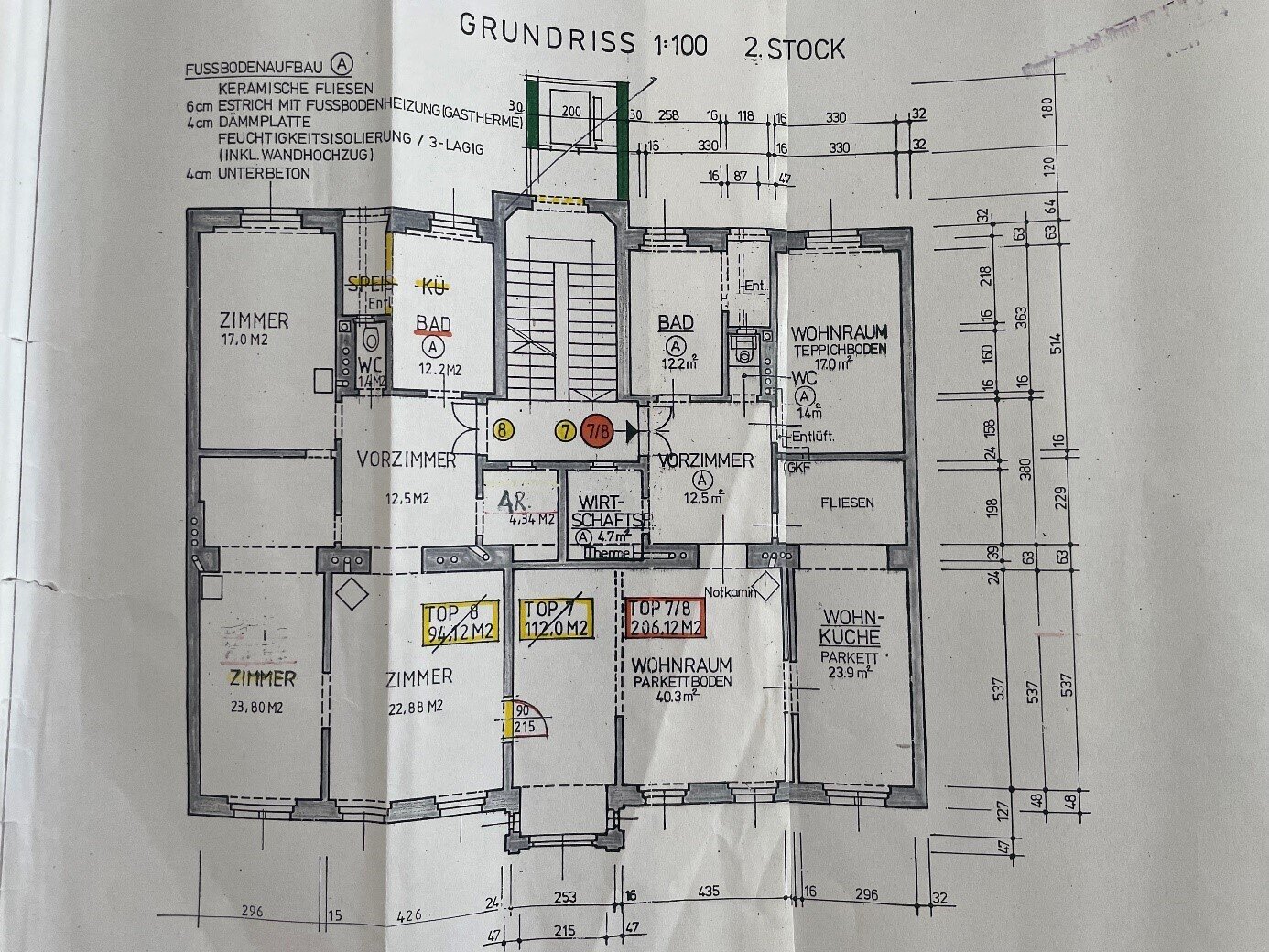 Wohnung zum Kauf 1.020.000 € 3 Zimmer 112 m²<br/>Wohnfläche 2.<br/>Geschoss Wien,Alsergrund 1090