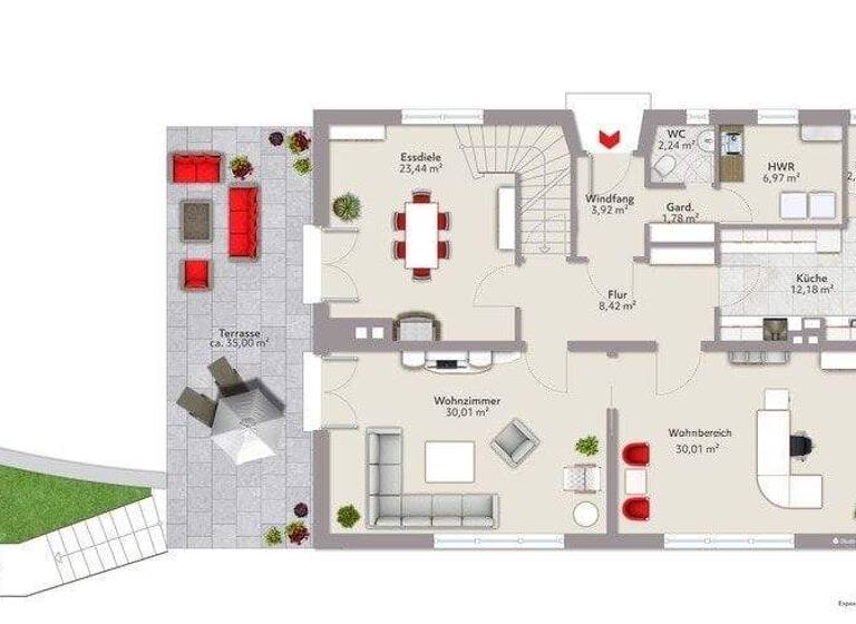 Einfamilienhaus zum Kauf 569.000 € 10 Zimmer 200 m² 2.800 m² Grundstück frei ab 01.05.2026 Alfeld 91236