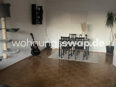 Studio zur Miete Tauschwohnung 980 € 3 Zimmer 90 m² 3. Geschoss Frankfurt am Main 60437