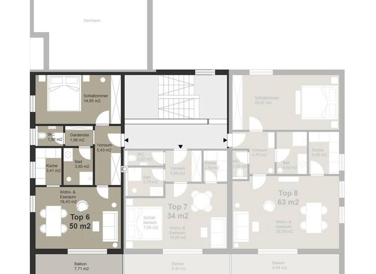 Wohnung zum Kauf provisionsfrei 329.500 € 2 Zimmer 50 m² 2. Geschoss frei ab 31.12.2026 Millstatt am See 9872