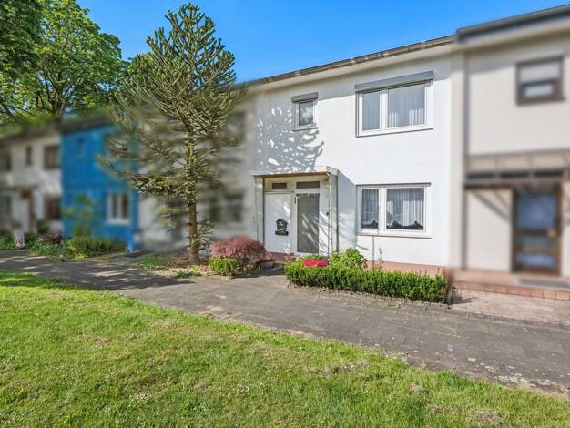 Reihenmittelhaus zum Kauf 449.000 € 4 Zimmer 94,2 m² 210 m² Grundstück Alkenrath Leverkusen 51377
