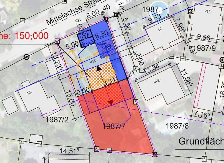 Grundstück zum Kauf 1.030.000 € 534 m² Grundstück Deisenhofen Oberhaching 82041