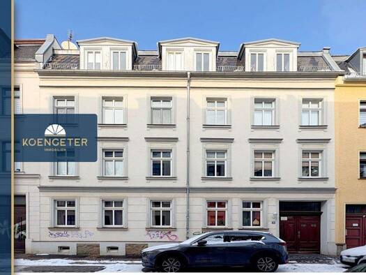 Wohnung zur Miete 450 € 2 Zimmer 50,7 m² 2. Geschoss frei ab 01.03.2026 Gothaer Straße 16 Gohlis-Süd Leipzig 04155