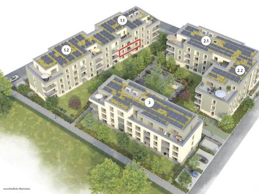 Wohnung zur Miete 1.095 € 2 Zimmer 65,7 m² Geschoss 1/4 frei ab 15.10.2026 Eichenheege 10 Dörnigheim Maintal 63477