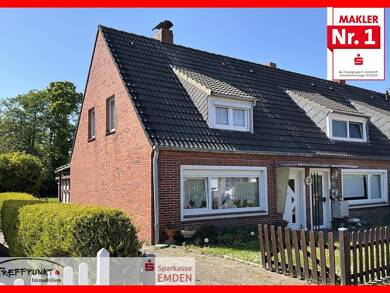 Reihenendhaus zum Kauf 125.000 € 3,5 Zimmer 82 m² 381 m² Grundstück Emden 26721