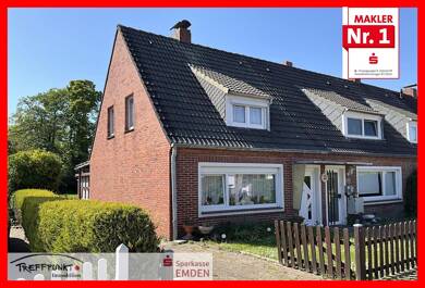 Reihenendhaus zum Kauf 125.000 € 3,5 Zimmer 82 m² 381 m² Grundstück Conrebbersweg Emden 26721