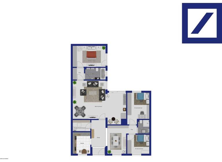 Bungalow zum Kauf 340.000 € 4 Zimmer 113 m² 312 m² Grundstück Westliche Höhe Flensburg 24939