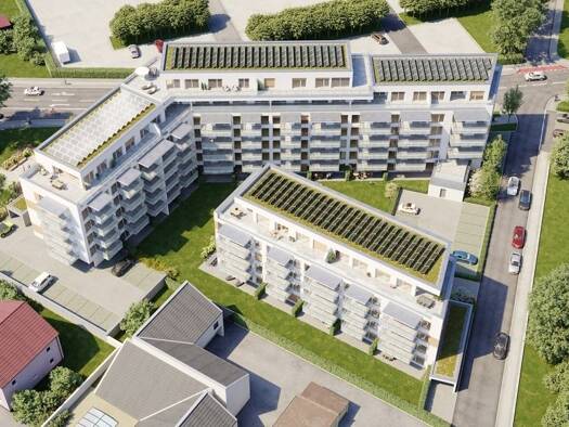 Wohnung zur Miete - Erstbezug 805 € 2 Zimmer 60 m² 2. Geschoss Burghausen Burghausen 84489