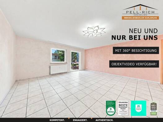 Wohnung zum Kauf 360.000 € 3 Zimmer 88 m² 2. Geschoss Weststadt Weststadt 76133